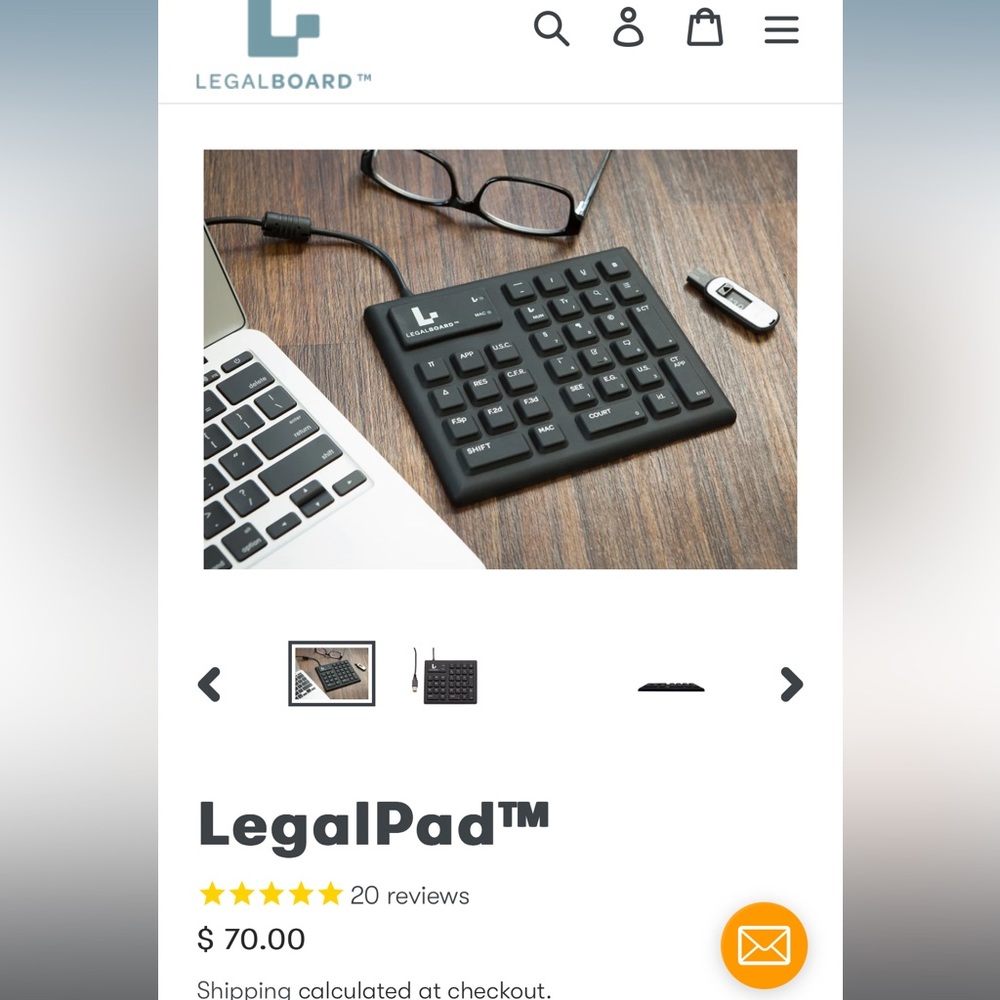 Legal keyboard w usb